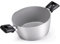 Moneta Innova Casseruola 2m 20cm, rivestimento naturale FineGres (NO PFAS), anche per induzione, 100% Made in Italy