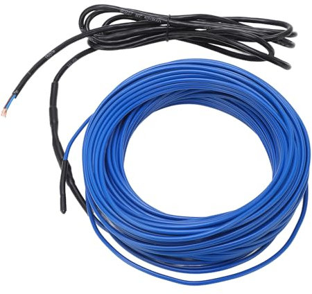 Cavo Scaldante 20 M, Riscaldamento Rapido, Protezione Tubi, Impermeabile IP68, 300 W, per, Scantinati, Garage (220-240v)