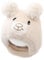 Schlupfmütze Baby Kinder - Warm Niedlich Bär Wintermütze Schalmütze Strickmütze Mit Bommel Fleecefutter Beanie für Jungen Mädchen, Beige