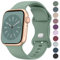 Wanme Compatibles con Correa Apple Watch 38mm 40mm 41mm 42mm 44mm 45mm 49mm 46mm, Correas de Silicona, Pulseras de Repuesto Deportiva Impermeable para iWatch Series 10 9 Ultra 8 7 6 5 4 3 2 1 SE