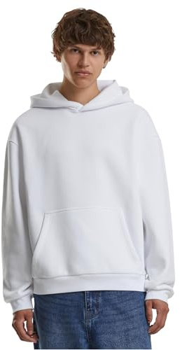 Build Your Brand Herren Kapuzenpullover Fluffy Hoody, Flauschiger Männer Hoody, Loose Fit, erhältlich in vielen Farben, Größen XS - 5XL