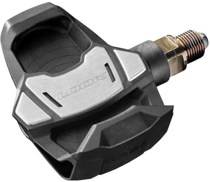 Look KEO Blade Carbon Power Single (12) Rennpedale Carbon mit Leistungsmesser Linke Seite