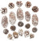 DOITOOL 1 Satz DIY handgefertigte Materialien bastelset bastelsets für Dekoration natural pine cones Tannenzapfen-Tischstreuer für zu Hause Tannenzapfen Masse Kiefernzapfen