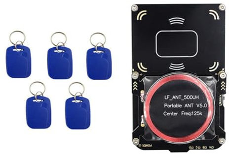 Vocdikficy Lector de Tarjetas Inteligentes RFID Proxmark3, 2 Juegos de USB, Fotocopiadora, Detección de Memoria de 512 M, Descifrador, Duplicador de Claves NFC, Escritor de Clones