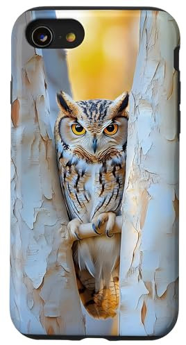 Eule, Natur, Vogelliebhaber Hülle für iPhone SE (2020) / 7 / 8