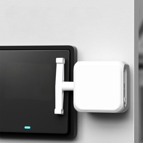 Pulsador de botón de interruptor inteligente, para aplicación Tuya, control remoto, programable, robot de dedo inteligente, tipo C recargable, compatible con Alexa Voice, Smart Switch Botón de palanca