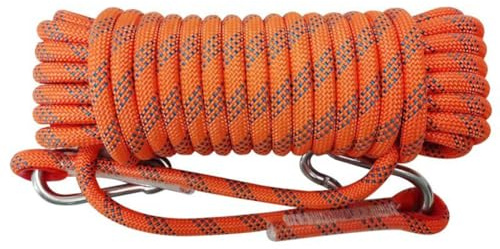 Wesafrae 30 M Kletterseil, 8 Mm, Outdoor-Felskletterseil, Fluchtseil, Sicherheitsseil für Baumklettern, Bergsteigen, Camping