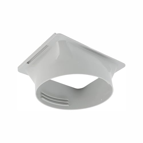 5.9 Inch Square Portable Air Conditioner Exhaust Hose Coupler, Universal Exhaust Duct Interface for Mobile Air
