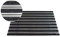 ACO Self® Vario Schuhabstreifer - Rips Bürstenprofil Anthrazit 100 cm x 50 cm (B x H)