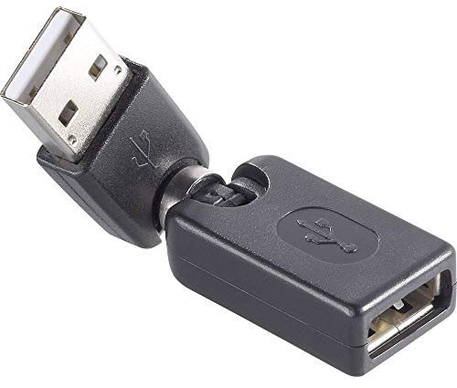 Renkforce USB 2.0 Adapter [1x USB 2.0 Stecker A - 1x USB 2.0 Buchse A] vergoldete Steckkontakte