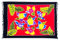 Ciffre Blume Rot Sarong Pareo Wickelrock Strandtuch Schal Tuch Lunghi Wickelkleid + Schnalle