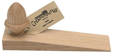 Creamore Mill Oak Door Wedge with Acorn Knob