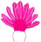 Boland - Tiara Samba, 1 Stück, Haarreif mit Federn und Glitzer, Kopfschmuck für brasilianische Tänzerin, Kostüm, Verkleidung, Accessoire, Mottoparty