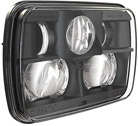 J.W. SPEAKER 8900-Ev2 12/24V Dot/Ece Non-HTD Schwarz