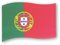 Sonia Originelli Magnetfahne Flagge für das Auto Fanartikel Fussball EM WM, Farbe: Portugal