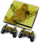 Playstation 3 Slim PS3 Playstation 3 Slim Peau Autocollants PVC pour la Console + 2 manettes/Tapis Decal Couverture de Protecteur de l'art d'effet de Cuir Stickers Hurler et Crier Dark Angel