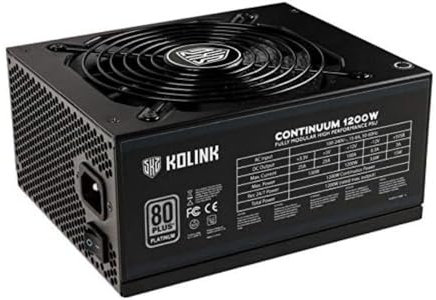 Kolink compatible Continuum 80 Plus Platinum Alimentation, modular - 1200 Watt