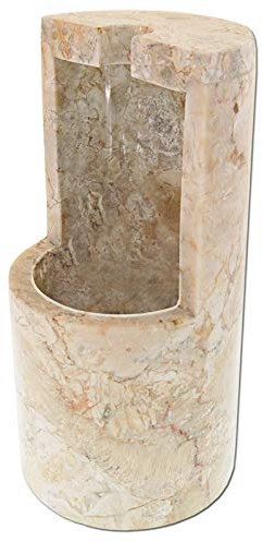 SEESTERN - Soporte para escobilla de WC (piedra natural de mármol pulida)