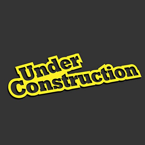 Under Construction L 0120 (neon gelb) // Sticker OEM JDM Style Aufkleber