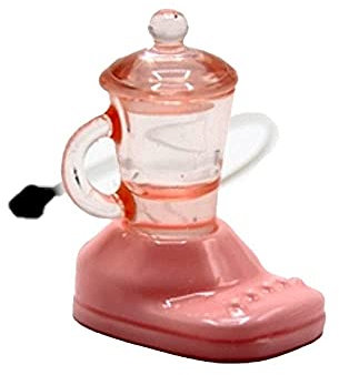 Maison de Poupées Blender Rose Smoothie A Faire Moderne Miniature Cuisine Accessoire 1:12