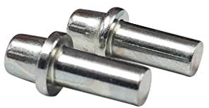 Hinge Outlet Replacement Tension Pins Double Action Spring 6 Inch 2-Pack