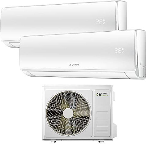 Climatizador dual split 9000+9000 BTU R32 a++/a+ green electric evo (u.e. 4.1) - WiFi integrado
