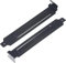 sourcing map PCI Slot Abdeckungen mit Schrauben für PC Gehäuse staubdicht schwarz 4pcs