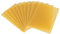 Fdit 10 Stück Natürliche Bienenwachsblätter 30 Stück Bienenwachs Wabenblätter Wax Foundation Bee Hives Kit Bienenwachsblätter für Kerzen Herstellung von Möbeln Bodenpolitur
