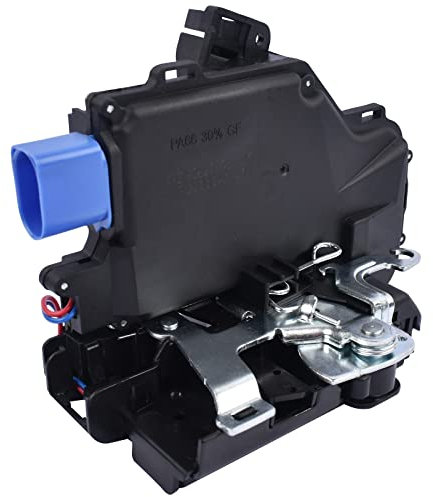 Huiruhy Actuador de cerradura de puerta trasera izquierda Compatible con Caddy Golf V 2003-2010 7L0839015 7L0839015A 7L0839015D