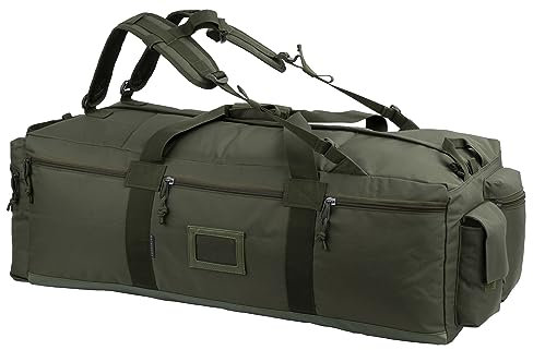Backferry Große Tasche im Militärstil Taktische Ausrüstungstasche Sportausrüstungstasche Reisetasche mit abnehmbaren Rucksackgurten 80 Liter