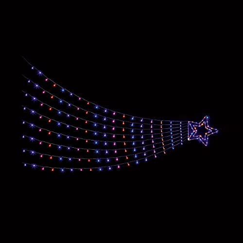 Premier Shooting Star 3m Multi Action 320 LEDs - Rainbow
