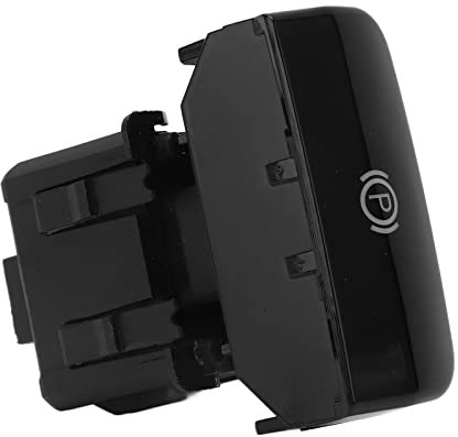 Interruptor de Estacionamiento de Freno de Mano Eléctrico, Interruptor de Freno de Mano Electrónico 470703 Reemplazo Sensible a la Superficie Negra Brillante para C4 II Picasso DS4