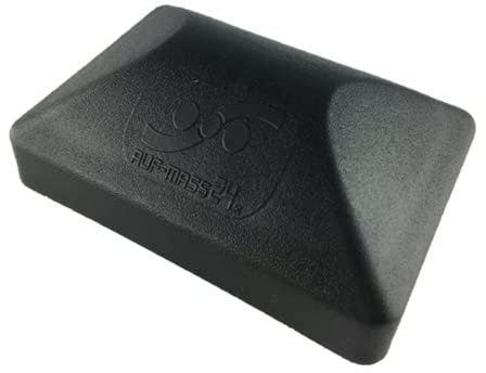 auf-mass24 Pfostenkappe für Pfosten 60x40mm Zaunpfosten RAL9005 Schwarz (2)