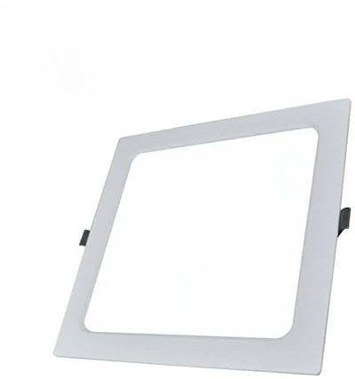 B·LED BARCELONA LED - Downlight LED empotrable cuadrado 22W Corte 190 X 190mm - Blanco Cálido