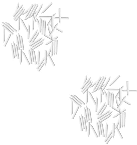 ABOOFAN 120pcs Ceramic Pottery Kiln Stilt Pins Kiln Pottery Oven Glazing Tools Clay Support