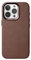 Woodcessories - Leder Case kompatibel mit iPhone 13 Pro Hülle Leder braun - Veganes Leder aus Aloe Vera