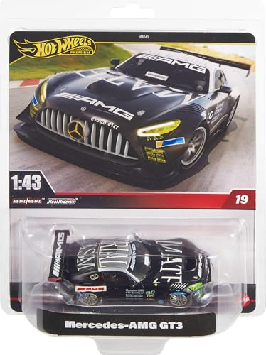 Hot Wheels Premium-Fahrzeug im Maßstab 1:43, offiziell lizenzierte Repliken für erwachsene Sammler, echte Fahrer-Reifen, Metall/Metallkörper und Fahrgestell