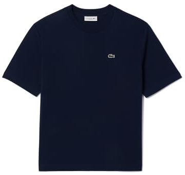 Lacoste-Tee-Shirt femme-TF7215-00, Bleu Nuit, 44