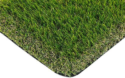 JARDINLIFE Cesped artificial MONTREAL de 30mm rollo 2x10, 18.900 Puntadas, 6200Dtex,para Terraza, patio, balcón, piscinas. Apto para mascotas (2x10m)