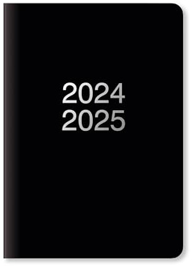Letts of London Dazzle Schülerkalender 2024/2025, A5, Wochenansicht, Schwarz