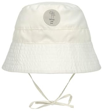 LÄSSIG Splash & Fun Baby und Kleinkind Sonnenhut Fischerhut mit UV-Schutz Nature 50-51 19-36 Monate