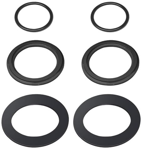 3Paar Dichtungen,Pool Rund Dichtung,Dichtungsring Ersatz Ersatzteile,O-ringe Gummidichtung,Poolpumpe Gummi Dichtungsringe Ersatzteil,Sandfilteranlage Unterlegscheiben,für Kolbenventil Absperrhahn