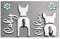 Porte-laisse mural personnalisé pour chien, porte-clés personnalisé, panneaux et plaques personnalisés (B, 15 x 30 cm)