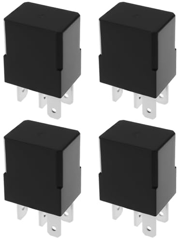 Be In Your Mind 4 Pièces Relais de Voiture 4 Broches 12 V CC ACM33221 CM1-aF-12 V pour éclairage Automobile Klaxon Systèmes de Contrôle de Moteur