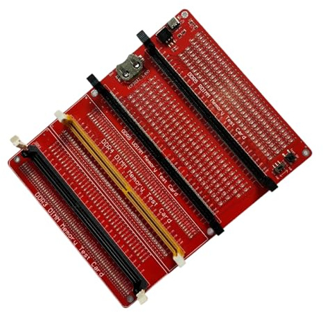 Vdaxvme Professional RAMs Tester For DDR3 DDR4 DDR5 Module With Failure Detection And PCBs Line Verification LED Memory Testing Device