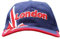 Baseball Caps - Erhöhte Union Jack bestickte Baseballmütze – Marineblau, London-Souvenir.