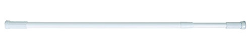 MSV Duschstange aus Aluminium 70-120cm in weiß, 30 x 20 x 15 cm