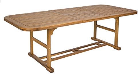 Outdoor Tisch Noemi ausziehbar in Holz 180 / 240x100x h 74cm