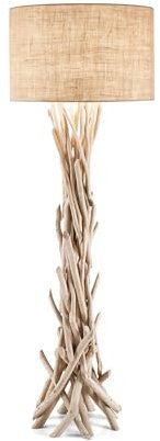 Lampadaire en bois flotté Driftwood Ideal lux