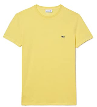 Lacoste Herren TH6709 T-Shirt & Rollkragenshirt, Yellow, L